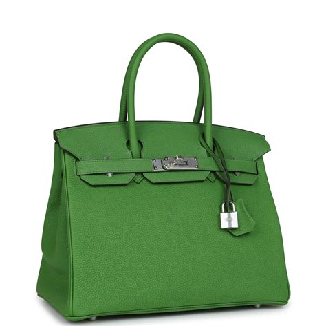 vert yucca hermes birkin|Hermès Birkin 30 Togo Vert Yucca .